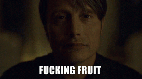 Hannibal Hannibal Lecter GIF - Hannibal Hannibal Lecter Fruit GIFs