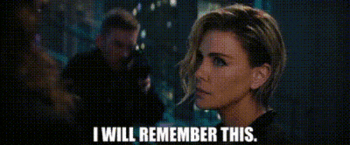 a woman says i will remember this in a dark room .