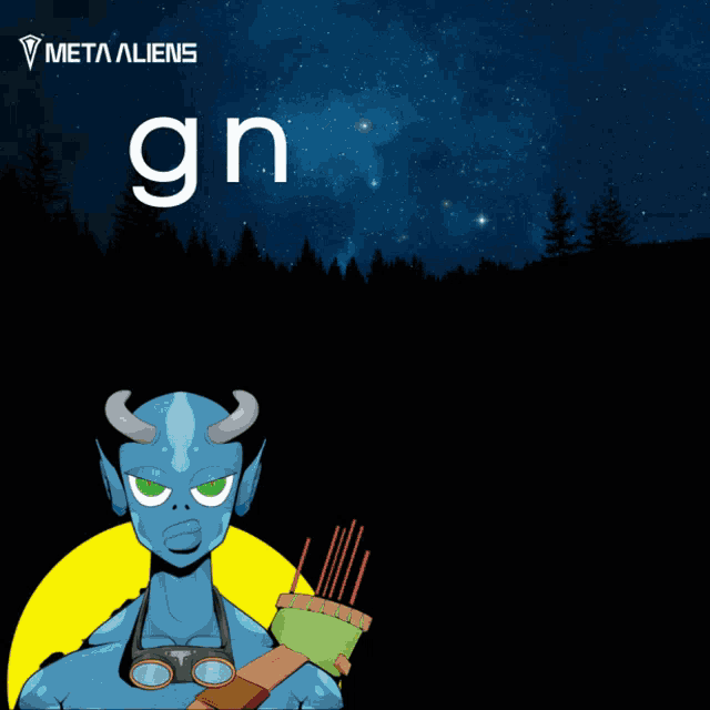 Meta Aliens Nft Gn GIF - Meta Aliens Nft Gn Good Night GIFs