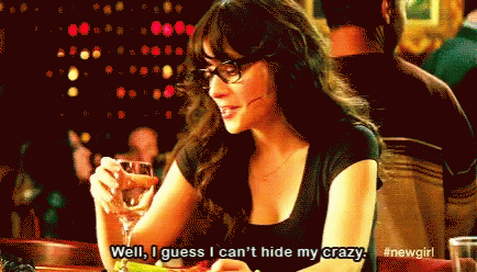 Cant Hide My Crazy Jessica Day GIF - Cant Hide My Crazy Jessica Day Jess GIFs