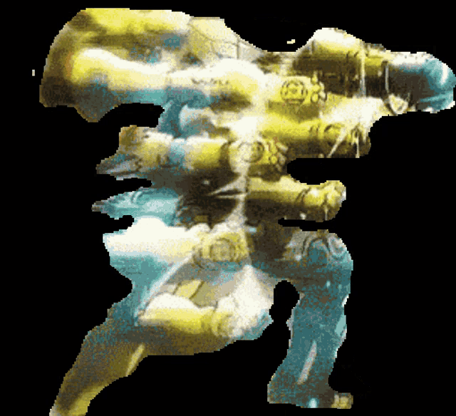 a pixelated image of a person with a circle around their head that says ' a ' on it