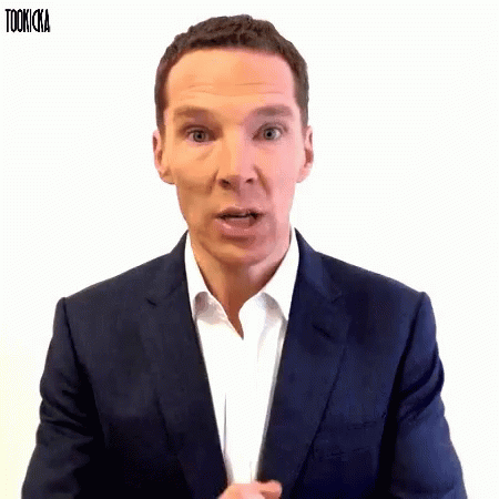 Excited Benedict Cumberbatch GIF - Excited Benedict Cumberbatch Are You GIFs