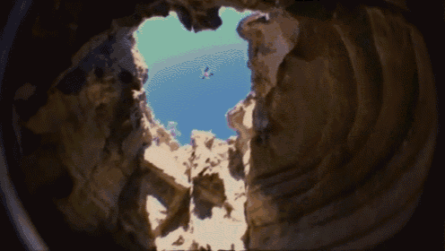Felix Baumgartner'S Cave Jump GIF - Felix Baumgartner Cave Jump Base Jumping GIFs