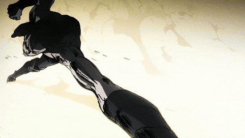 a black and white drawing of a person 's legs