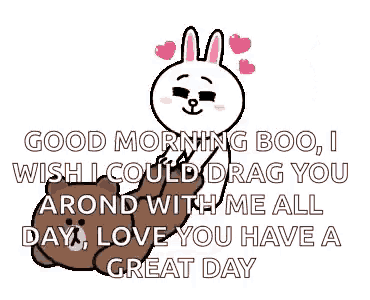 a brown bear and a white rabbit are hugging each other .
