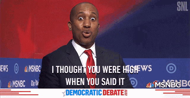 I Thought You Were High When You Said It GIF - I Thought You Were High When You Said It Cory Booker GIFs