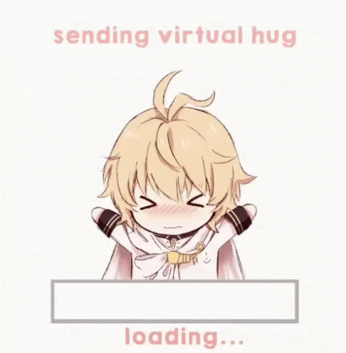 Cute Virtual Hug GIF - Cute Virtual Hug Chibi GIFs