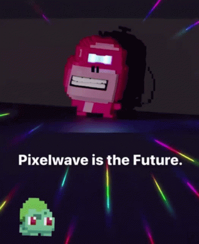 Pixel Wave Pixel Wave Is The Future GIF - Pixel Wave Pixel Wave Is The Future GIFs