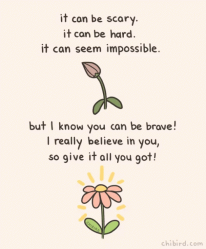 Positive Vibes Be Brave GIF - Positive Vibes Be Brave GIFs