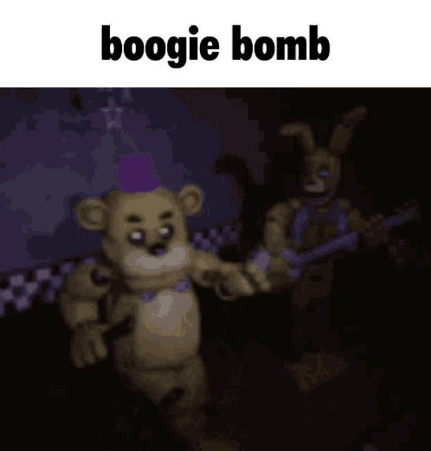 Fredbear Boogie Bomb GIF - Fredbear Boogie Bomb GIFs