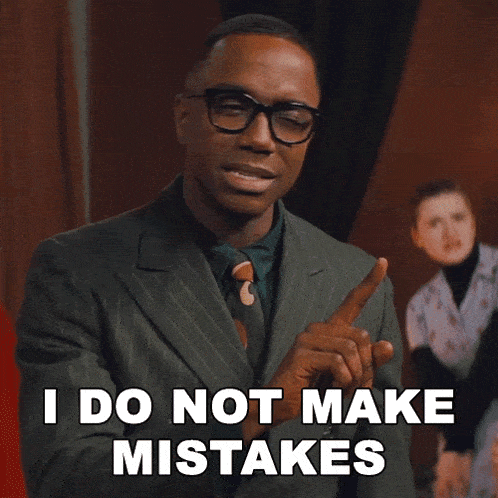 I Do Not Make Mistakes Mr Vaughan GIF - I Do Not Make Mistakes Mr Vaughan Grease Rise Of The Pink Ladies GIFs