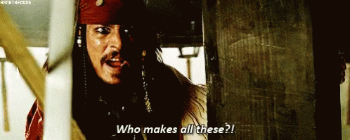 Jack Sparrow Who Makes All These GIF - Jack Sparrow Who Makes All These Potc GIFs