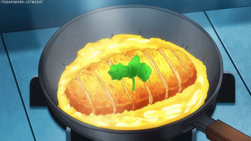 Anime Cooking GIF - Anime Cooking Tonkatsu GIFs