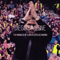diego simeone the manager of club atlético de madrid