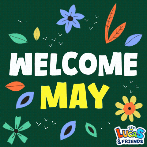 a poster that says welcome may on it