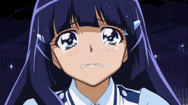 Smile Precure Crying GIF