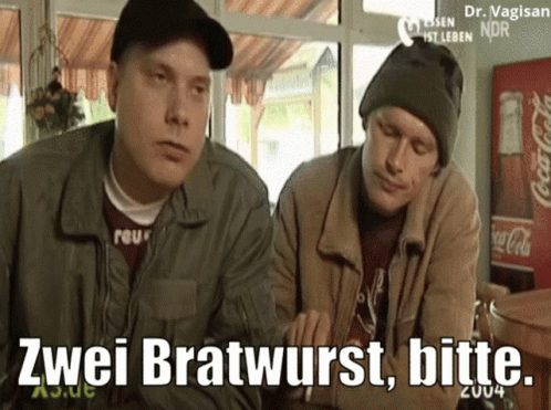 Bratwurst Imbiss GIF - Bratwurst Imbiss Zwei Bratwurst Bitte GIFs