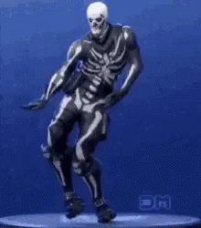 Skull Flossing Dance GIF - Skull Flossing Dance Skull Dancing GIFs