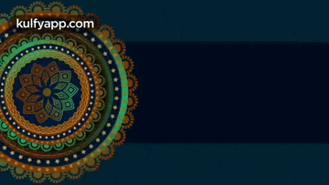 a poster for mubarak with a circular design