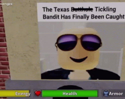 Roblox Meme GIF - Roblox Meme Texas Butthole Tickling Bandit GIFs