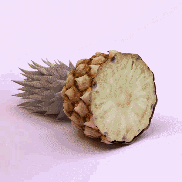 Pineapple Slather GIF - Pineapple Slather Delicious GIFs