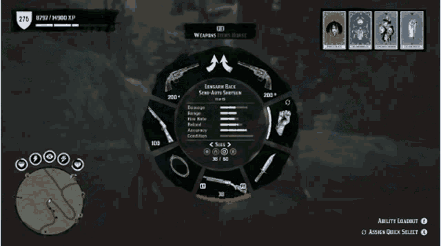 a screenshot of a video game shows a lightning bolt in the background