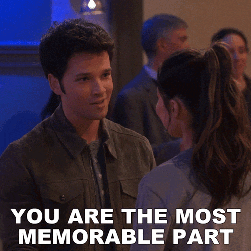 You Are The Most Memorable Part Freddie Benson GIF - You Are The Most Memorable Part Freddie Benson Nathan Kress GIFs