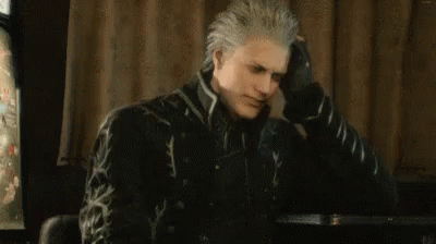 Devil May Cry5 Vergil GIF - Devil May Cry5 Vergil Facepalm GIFs
