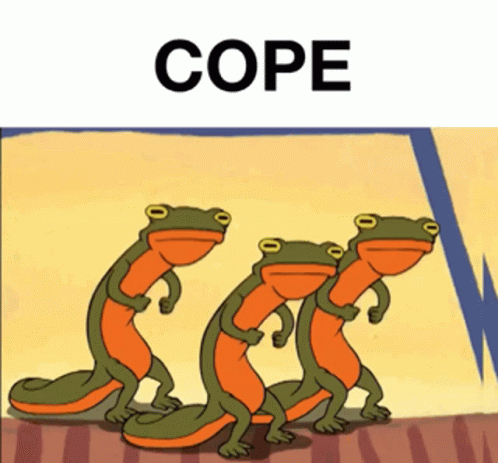 Cope Newt GIF - Cope Newt Coping GIFs