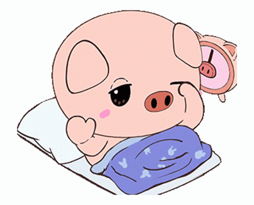 Pig Wake GIF - Pig Wake Awake GIFs