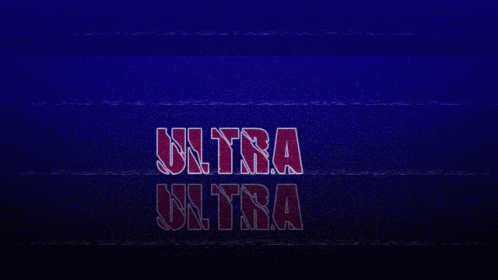 Ultra Logo GIF - Ultra Logo Glitch GIFs