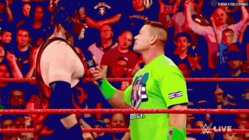 Kane Chokeslam GIF - Kane Chokeslam John Cena GIFs