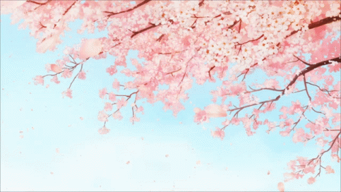 Kobayashi Dragon Maid Sakura GIF - Kobayashi Dragon Maid Sakura Flowers GIFs