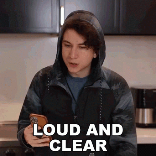 Loud And Clear Daniel Thrasher GIF - Loud And Clear Daniel Thrasher Crystal Clear GIFs