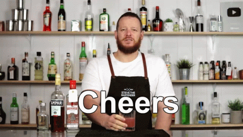 Cheers Alcohol GIF