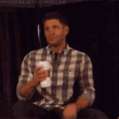 Jensen Ackles Raise Hand GIF