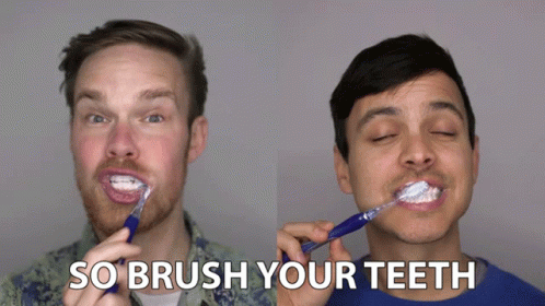So Brush Your Teeth Gregory Brown GIF - So Brush Your Teeth Gregory Brown Mitchell Moffit GIFs