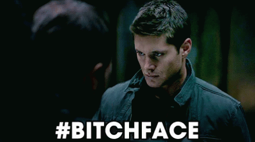 Bitch Face Funny GIF - Bitch Face Funny Supernatural GIFs