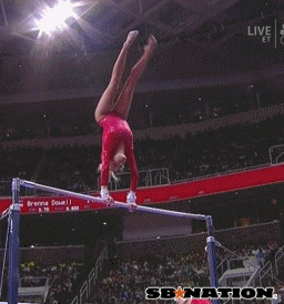 That Feeling When You Leave Work Thinking Its Friday But Its Actually Thursday. GIF - Gymnast Splat Fail GIFs