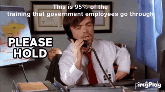 Government Employee GIF - Government Employee Please GIFs