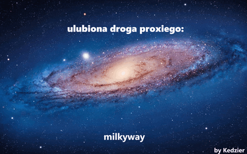 milkyway is the name of the galaxy shown on this poster