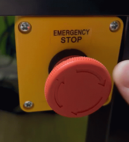 Emergency Stop Button Emergency GIF - Emergency Stop Button Emergency Stop GIFs