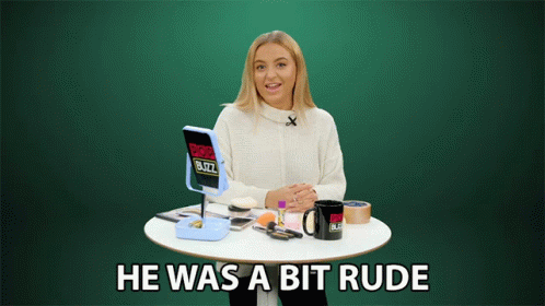 He Was A Bit Rude Mean GIF - He Was A Bit Rude Mean Offended GIFs