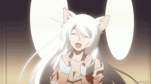 Anime Happy GIF - Anime Happy Cat GIFs