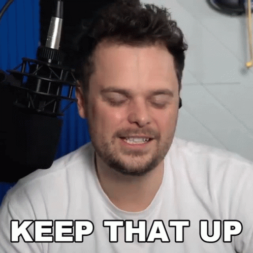 Keep That Up Rob Landes GIF - Keep That Up Rob Landes Keep Going GIFs