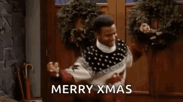 Christmas Sweater Fresh Prince Of Bel Air GIF