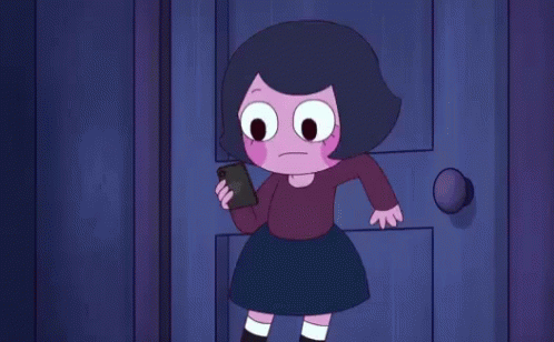 Huh GIF - Scared Surprised Text GIFs