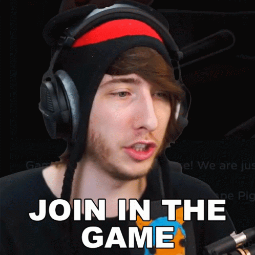 Join In The Game Forrest Starling GIF - Join In The Game Forrest Starling Kreekcraft GIFs