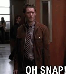 Good One GIF - Oh Snap Burn Will Schuester GIFs