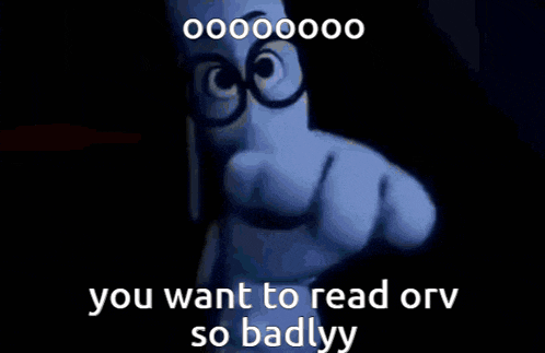 a black and white photo of a cartoon character pointing at the camera with glasses on .